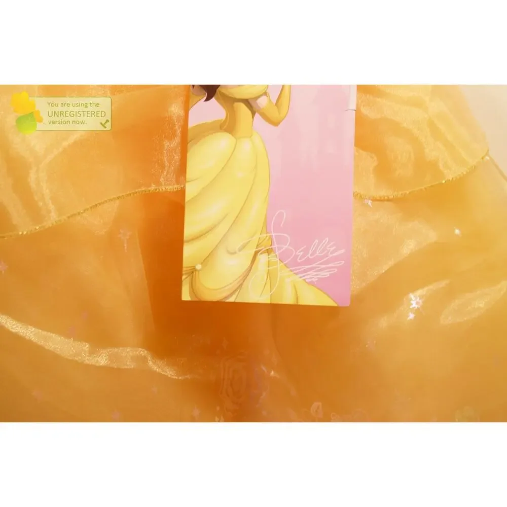Disney Princess Belle Dress Girls Costume Size 3